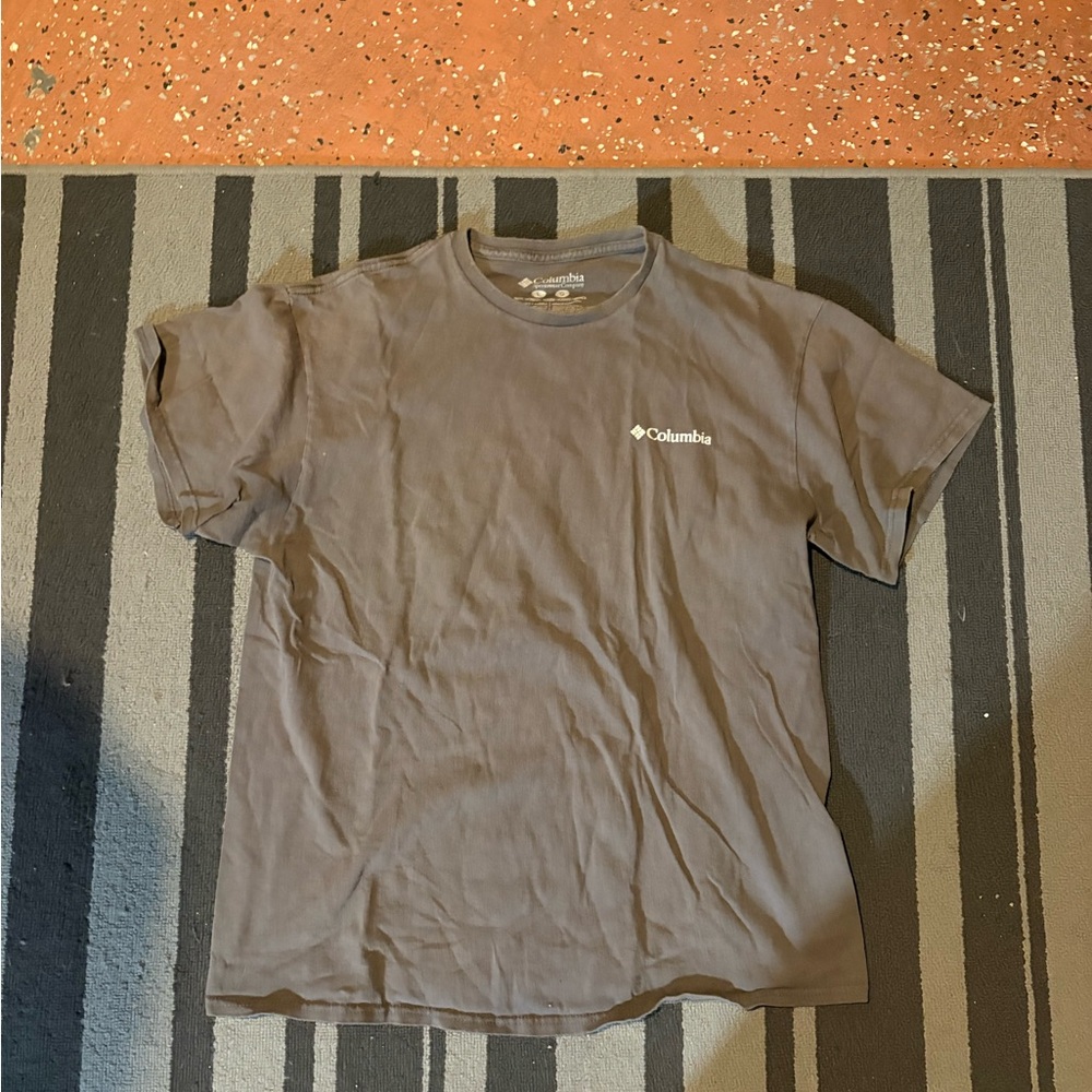 Columbia Men's Charcoal Short Sleeve Tee